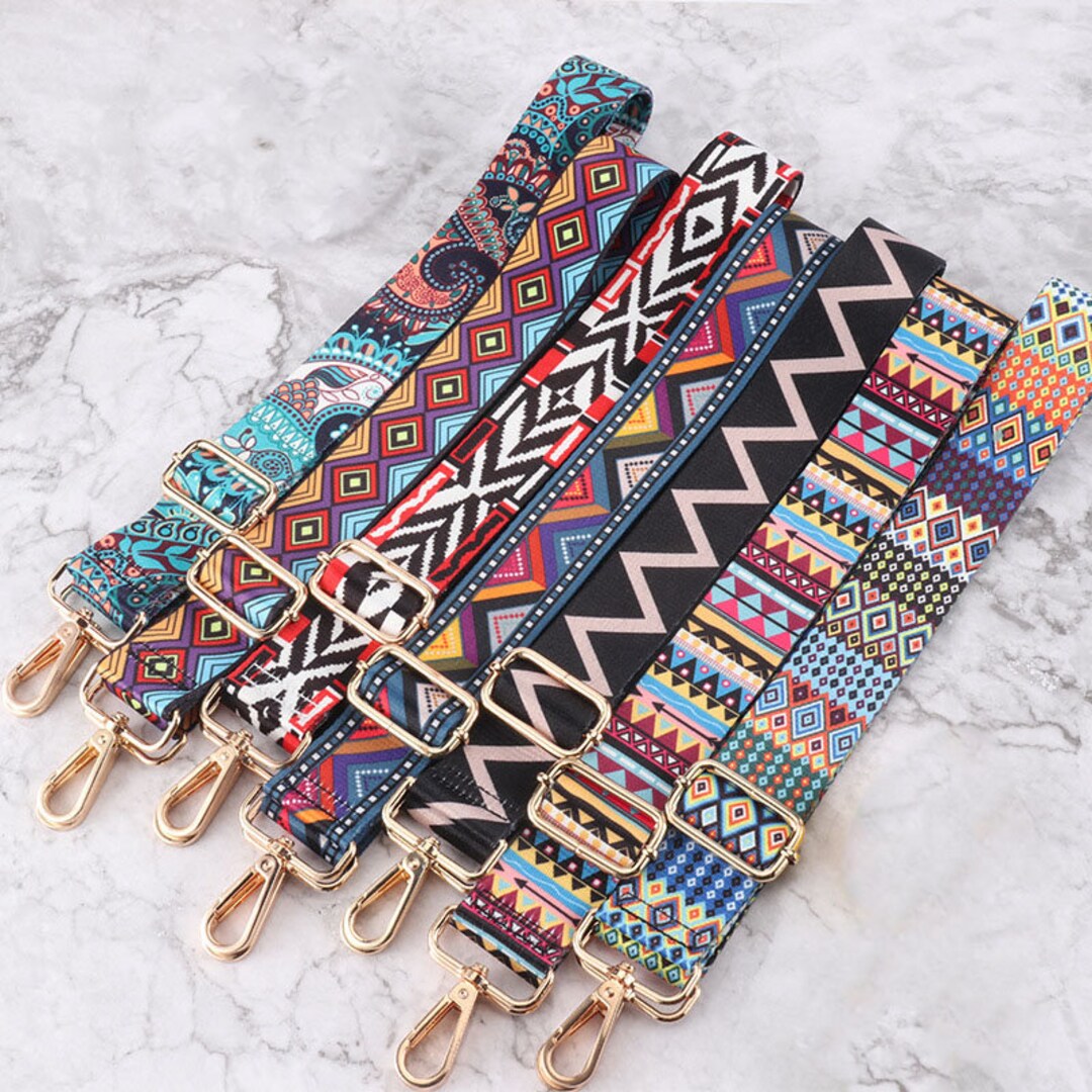 Pattern Shoulder Strap,purse Strap,adjustable Crossbody Bag Straps,guitar Strap for Purse