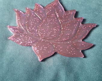 Resin lotus flower Coaster