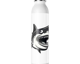 Shark Water Bottle - White