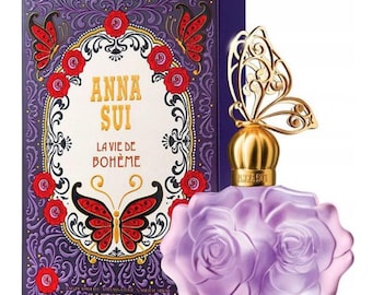 Anna Sui La Vie de Bohème Perfume 75ml Butterfly Rose Bottle Fragrance