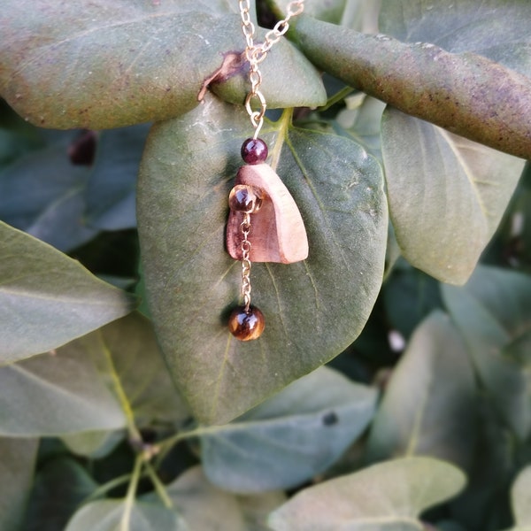 Onwomania Portachiavi in ​​legno Hippo Hippo Hippo Animal Mammal Pendant Charm