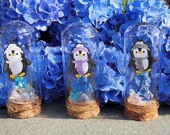 Mini Penguin Terrarium