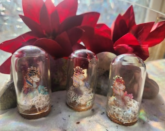 Mini Shiny Unicorn Terrarium