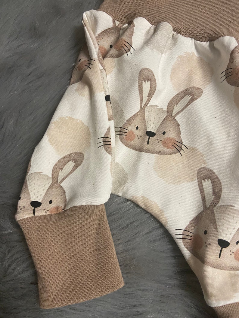 Pump pants with rabbits, size 62, price including shipping image 3
