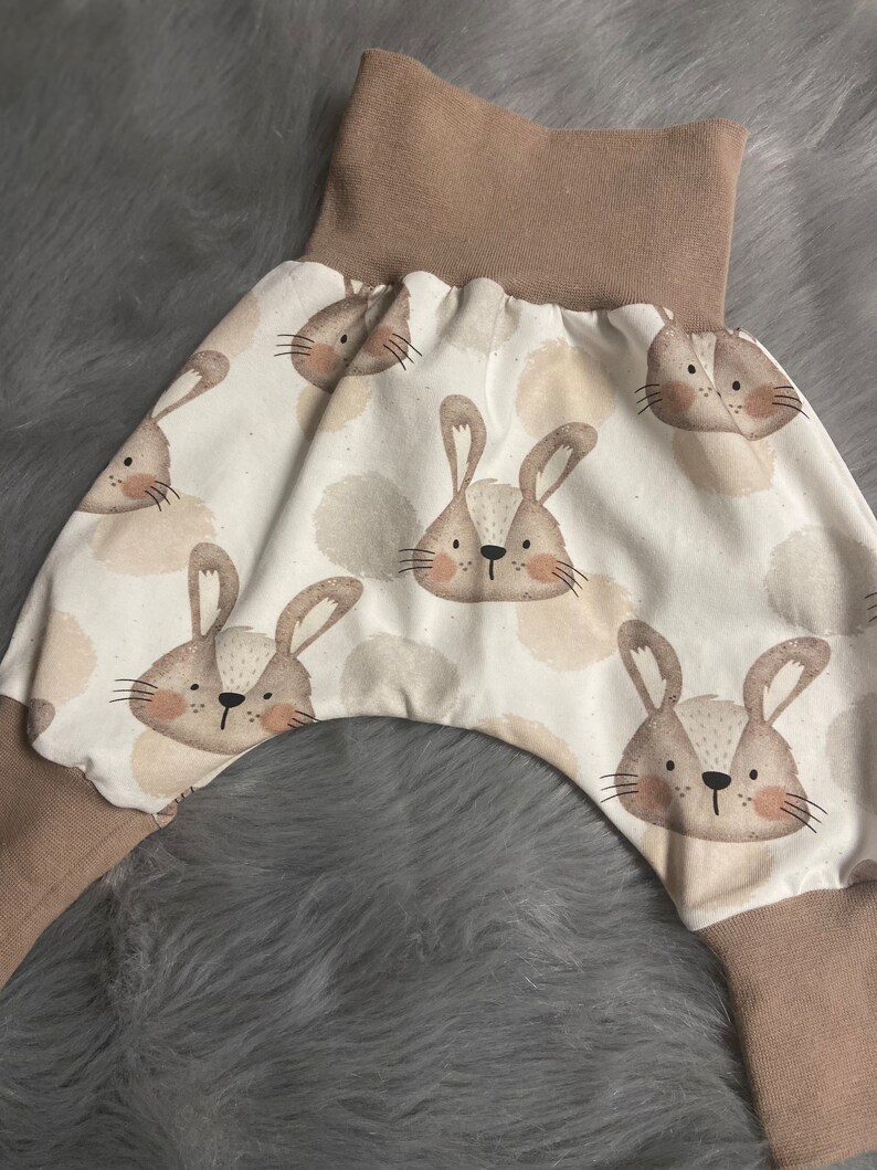 Pump pants with rabbits, size 62, price including shipping image 2