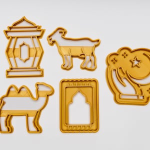 Islamic Cookie Cutter Set - Durable & Safe, Ideal for Bakers