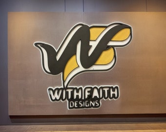 Custom NA Faith Logos | Modern 3D Media Branding