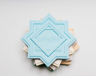3D Printed Islamic Star Wall Art | Minimalist Home Decor