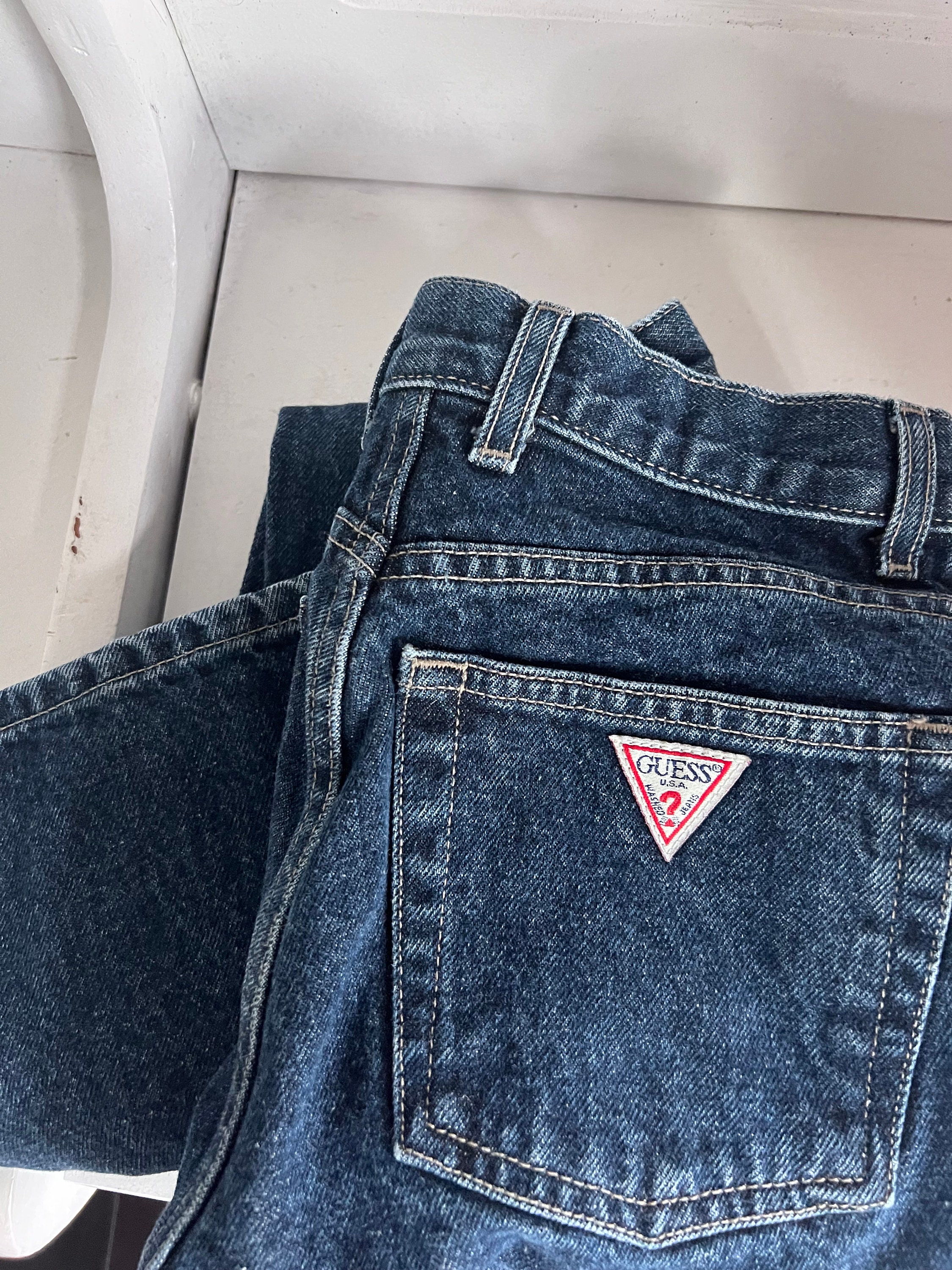telegram Niende Pinpoint Vintage Guess Jeans - Etsy