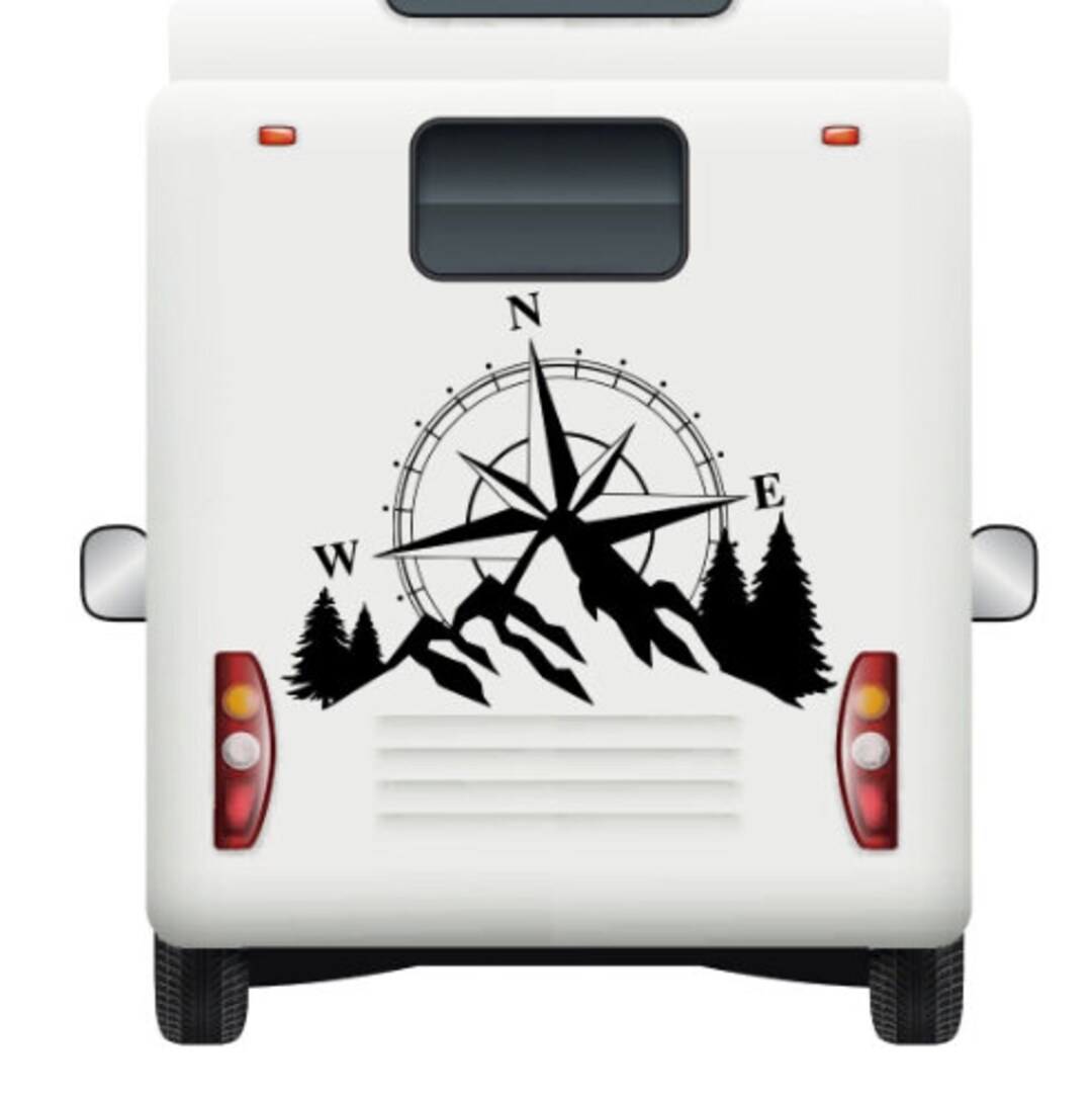 XL Campervan Decals Motorhome Decals Cameper Stickers Vw Etsy