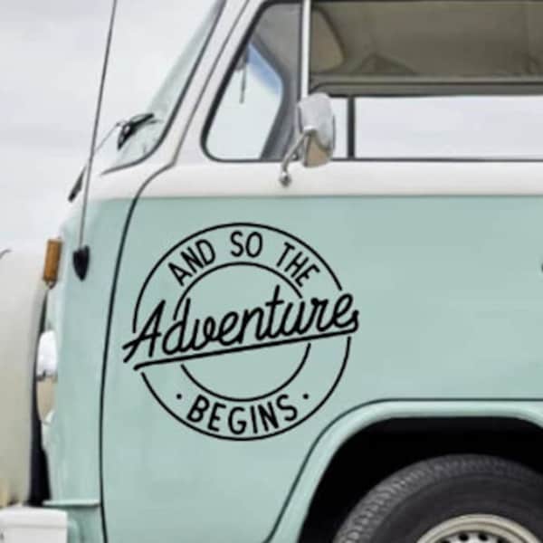 Campervan Stickers Etsy UK