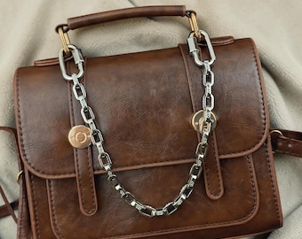Luxury Bag Chain for Handbag, Decorative Alloy Purse Chain, Shoulder Bag Replacement Chain, Metal Bag Handle, Stylish Accessory