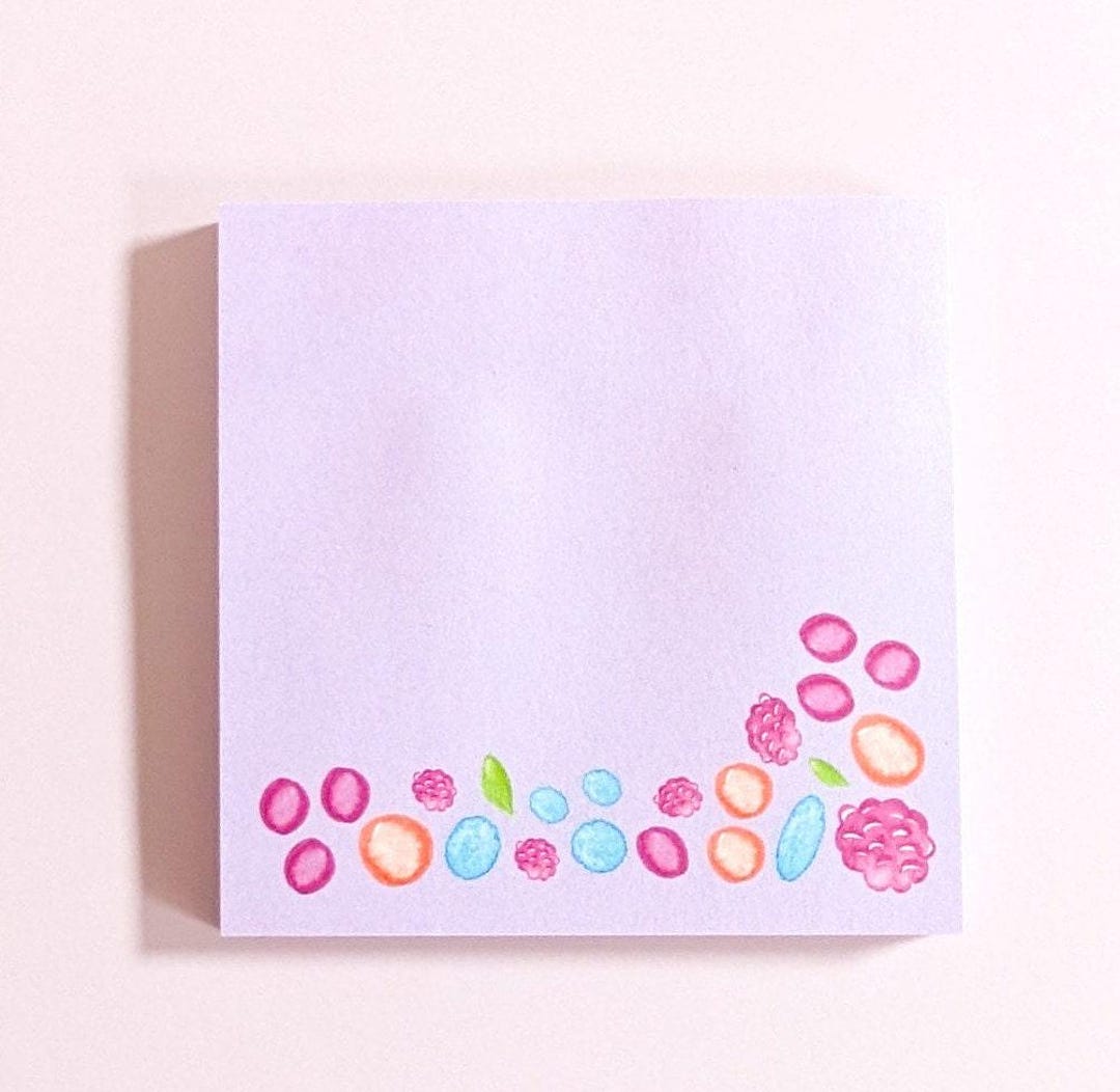 Wild Berry Sticky Notes - Etsy