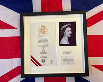 In Memory of Queen Elizabeth II with Oath of Allegiance