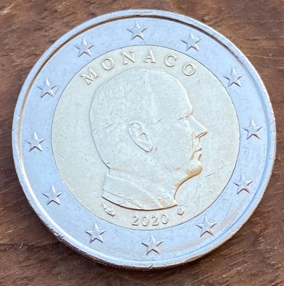 moneta 2 euro monaco 2020