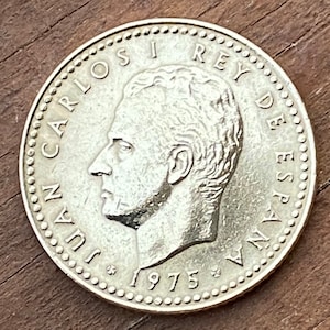 One Peseta 1975, Juan Carlos 1