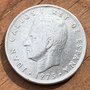 5 Pesetas 1975, star 77.