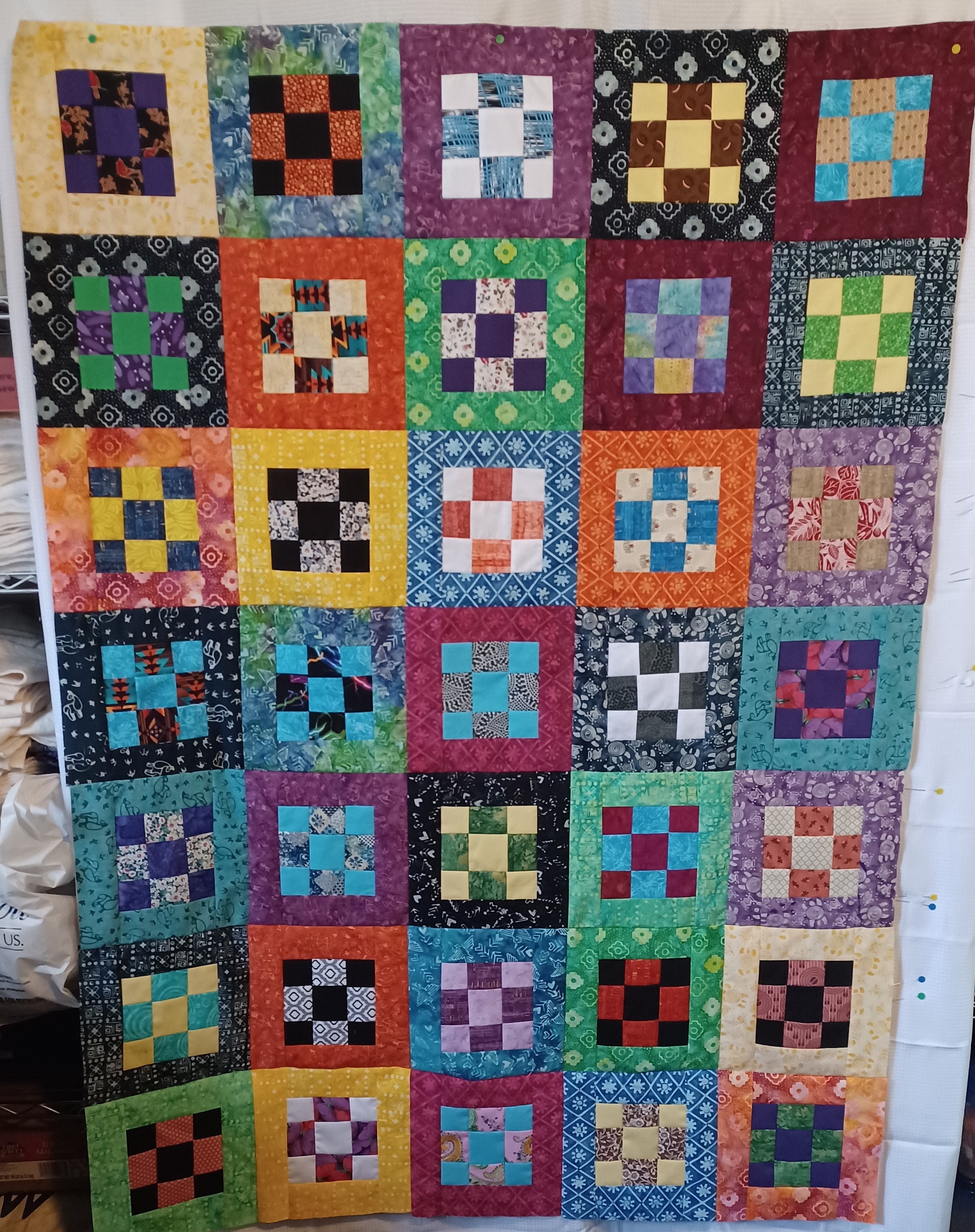 9 Patch Quilts - Etsy