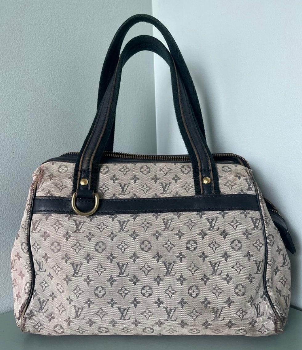 Louis Vuitton Bordeaux Monogram Mini Lin Red Josephine PM Speedy