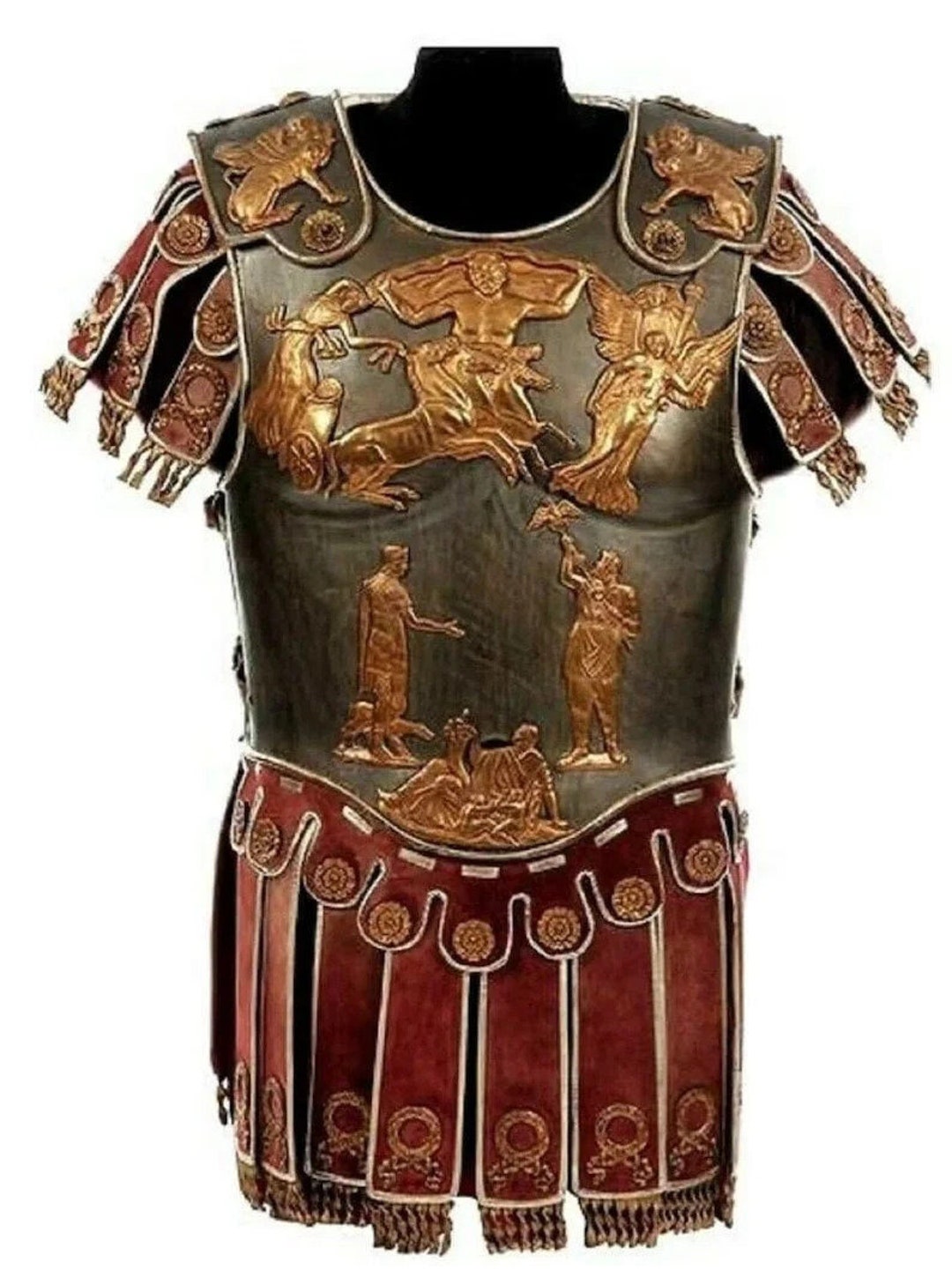 Antique Handmade Medieval Roman Muscle Cuirass Armor Suit Best ...