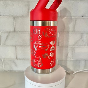 Engraved Disney Cars Yeti Tumbler, Lightning McQueen Cup bild 6