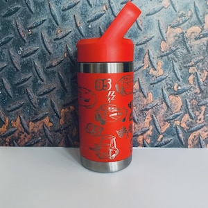 Engraved Disney Cars Yeti Tumbler, Lightning McQueen Cup bild 2