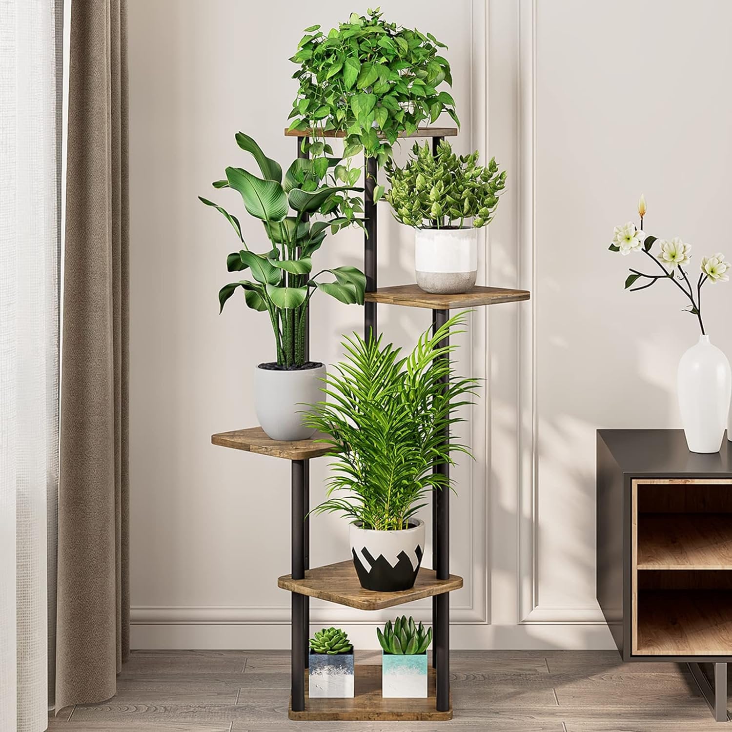 Multi level cheap plant stand
