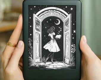 Kindle Lock Screen: Entering Fiction Full Screen Wallpaper (EPUB File)