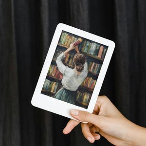Kindle Colorsoft Lock Screen Bundle: 50 Bookish Wallpapers (Digital Download)