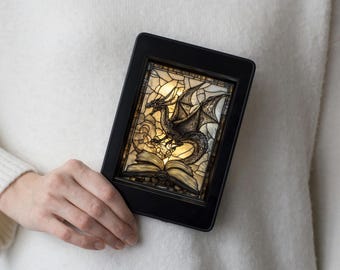 Kindle Colorsoft Lock Screen, Book Dragon Colorsoft Homescreen