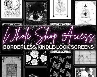 Kindle Lock Screens Whole Shop Access All Ready Made Full Screen Epub files Kindle Wallpaper Borderless Lockscreen No Borders Homescreen