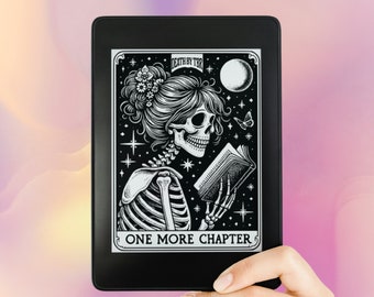 Tarot Kindle Lock Screen: One More Chapter EPUB Wallpaper (Digital Download)