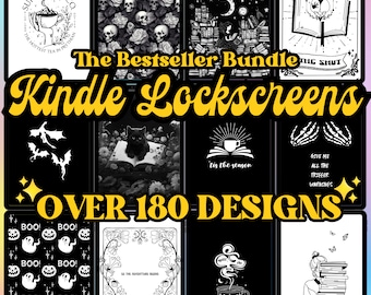 Kindle Lock Screens 180+ Ready made borderless EPUB files, Customize your Kindle Full Screen Wallpaper