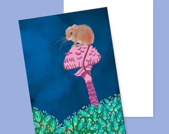 Wee Mouse-wenskaart