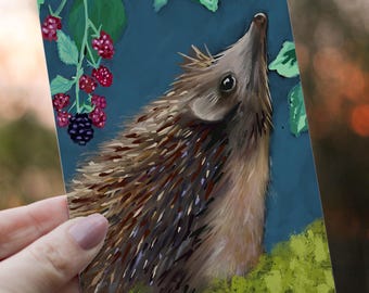 Wenskaart egel