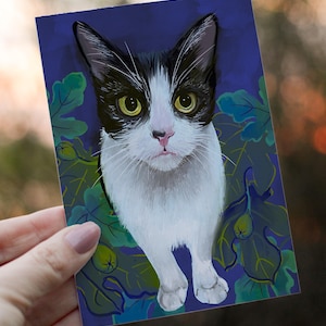 Cat Greeting Card
