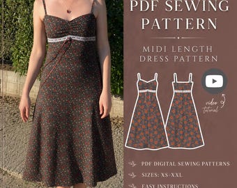 Ada Schnittmuster / Grösse XS- XXL/ PDF Schnittmuster