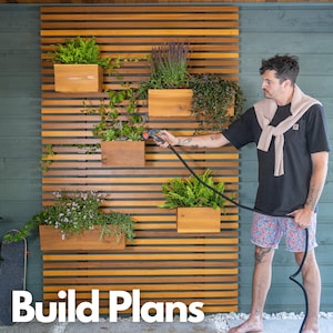 How To Modern Plant Spalier Wall Plans ( Simple 1 Day Build )