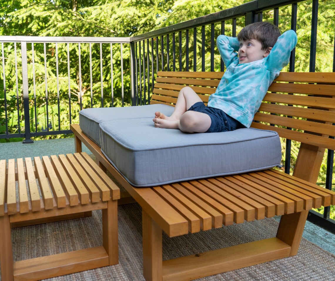 Simple Modern Outdoor Bench / Sofa Digital Plans (Instant Download) - Etsy