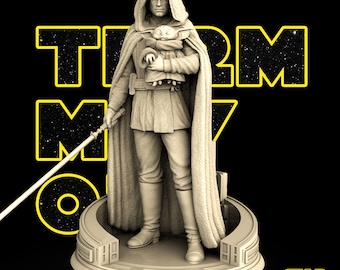 Star Wars 3D Models - Luke Skywalker 2 Model high quality 1.82GB stl files