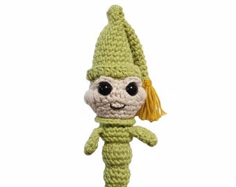 No-Sew Glo Worm Crochet Pattern | Amigurumi Glow Worm Plush | Easy Beginner PDF