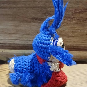 Labyrinth Worm Crochet Pattern | Movie Inspired Amigurumi | No Sew Crochet Pattern | Digital PDF image 3