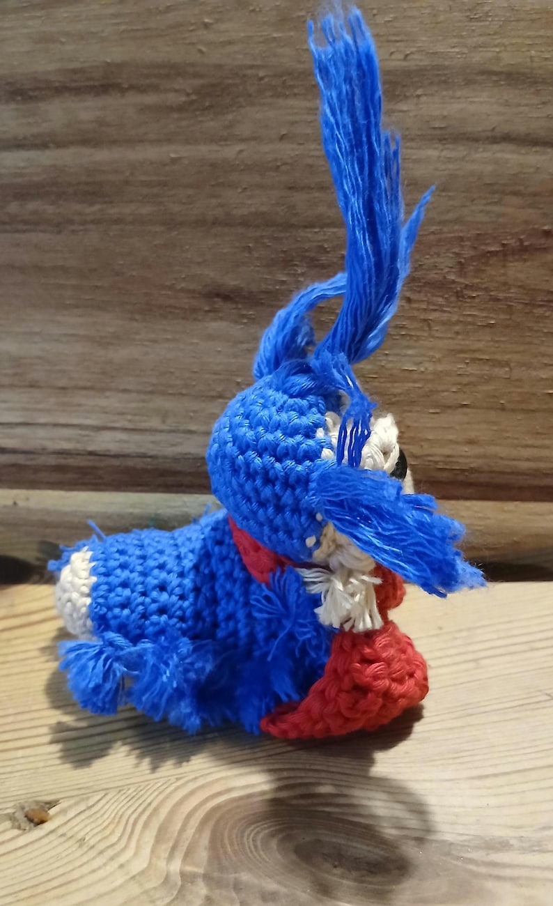 Labyrinth Worm Crochet Pattern | Movie Inspired Amigurumi | No Sew Crochet Pattern | Digital PDF image 3