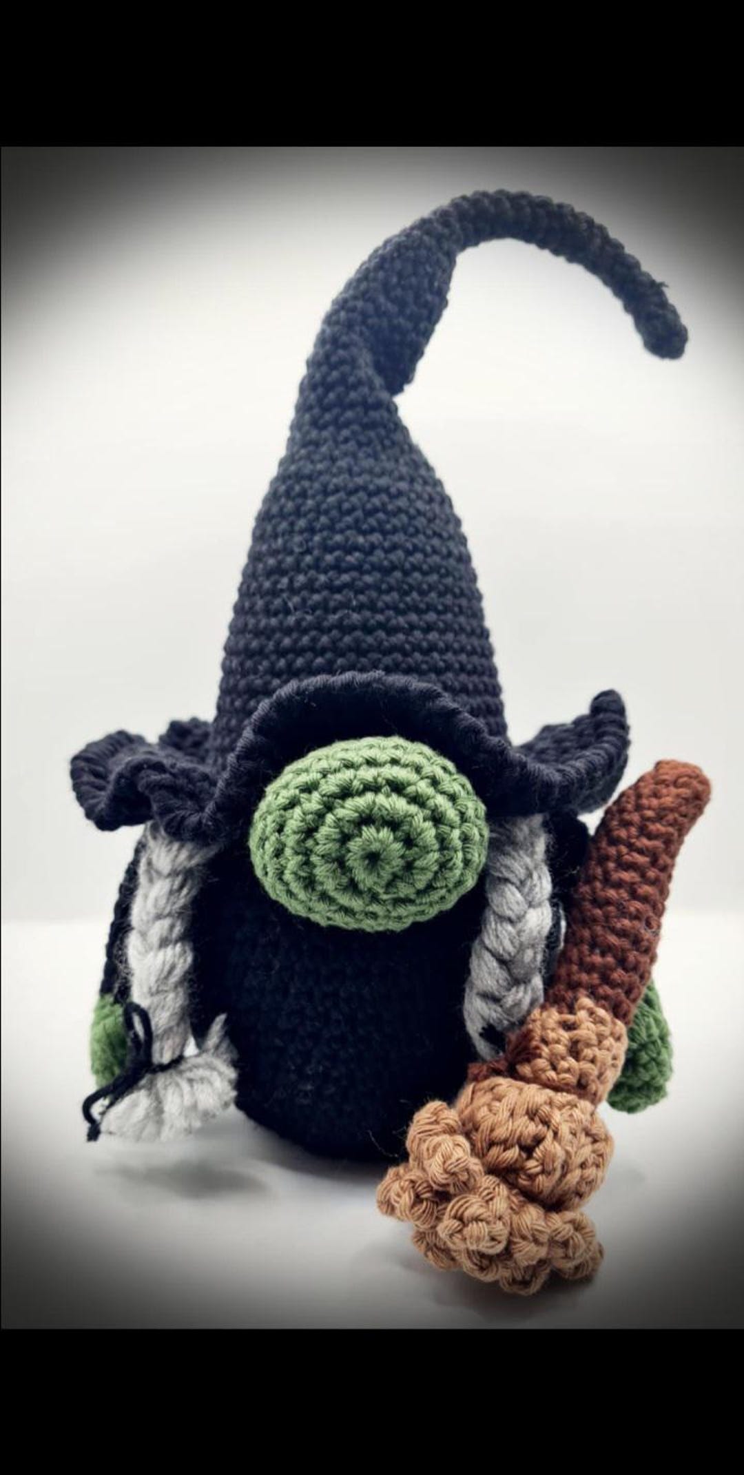 Crochet Pattern Wicked Witch Gonk / Gnome | No Sew Halloween Amigurumi ...