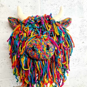 Highland cow crochet pattern only. U.S image 2