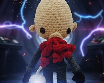 Ood Dr. Who crochet pattern only amigurumi U.S terms