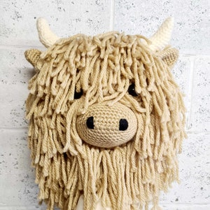 Highland cow crochet pattern only. U.S image 7