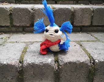 Labyrinth Worm Crochet Pattern | Movie Inspired Amigurumi | No Sew Crochet Pattern | Digital PDF