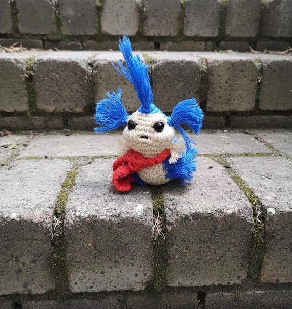 Labyrinth Worm Crochet Pattern | Movie Inspired Amigurumi | No Sew Crochet Pattern | Digital PDF