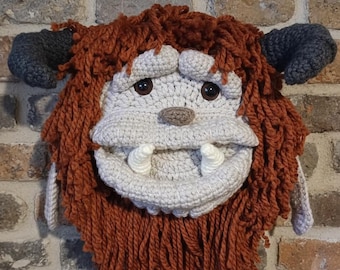 Crochet Ludo from Labyrinth Pattern – Cushion & Wall Hanging DIY, Movie-Inspired Home Decor, Instant Download